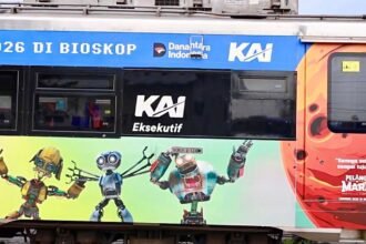 Kereta KAI berlivery 'Pelangi di Mars' (Foto: dok ekraf.go.id)