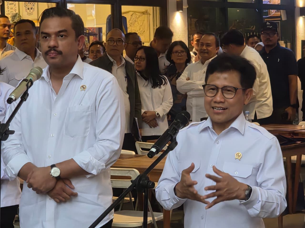 Menteri Koordinator Bidang Pemberdayaan Masyarakat (Menko PM), Abdul Muhaimin Iskandar.